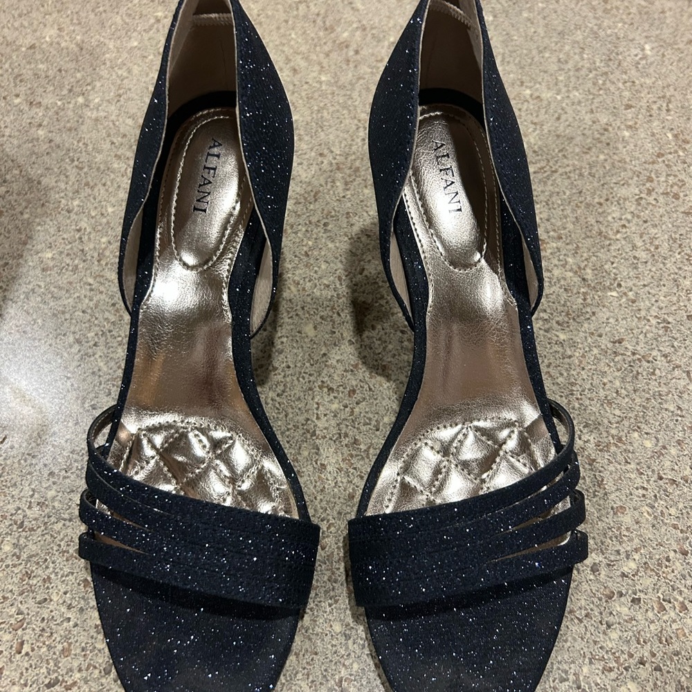 Alfani Ink Blue Heels